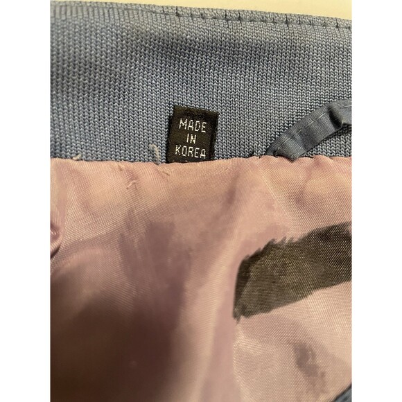 Vintage 80s Members Only Jacket Made in Korea Size 36 Light Blue Racer Bomber - Picture 13 of 13